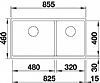 BLANCO SUBLINE 480/320U (85.5X46) SOFT WHITE - ΝΕΡΟΧΥΤΗΣ ΓΡΑΝΙΤΕΝΙΟΣ ΥΠΟΚΑΘΗΜΕΝΟΣ