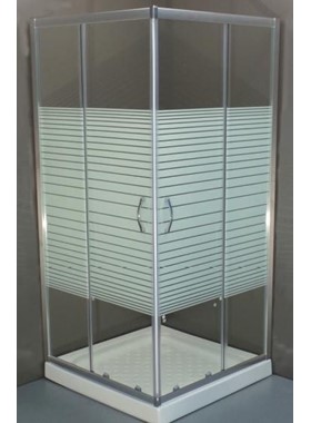 ΚΑΜΠΙΝΑ ΤΕΤΡΑΓΩΝΗ 70-1910 (70X70 CM) - ΚΡΥΣΤΑΛΛΟ ΜΕ ΓΡΑΜΜΕΣ