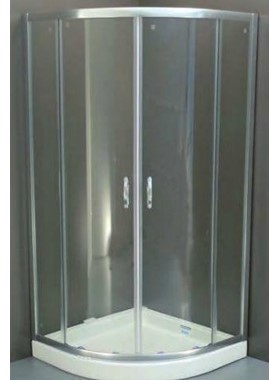 ΚΑΜΠΙΝΑ ΝΤΟΥΣΙΕΡΑΣ ΗΜΙΚΥΚΛΙΚΗ 80-1930 (80X80 CM) - ΔΙΑΦΑΝΟ ΚΡΥΣΤΑΛΛΟ