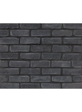 BRICK BLACK 0109 - ΤΕΧΝΗΤΟ ΤΟΥΒΛΑΚΙ ΜΑΥΡΟ