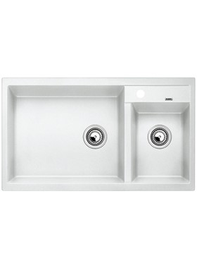 BLANCO METRA 9 (86X50) WHITE - ΝΕΡΟΧΥΤΗΣ ΓΡΑΝΙΤΕΝΙΟΣ ΕΝΘΕΤΟΣ 513269