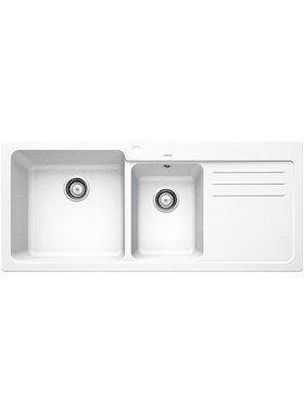 BLANCO NAYA 8 S (116X50) WHITE - ΝΕΡΟΧΥΤΗΣ ΓΡΑΝΙΤΕΝΙΟΣ ΕΝΘΕΤΟΣ