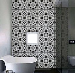 VD B&W 20Χ20 - ΧΕΙΡΟΠΟΙΗΤΟ ΠΛΑΚΑΚΙ VINTAGE PATCHWORK