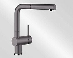 BLANCO LINUS-S ROCK GREY - ΓΚΡΙ ΜΠΑΤΑΡΙΑ ΚΟΥΖΙΝΑΣ ΜΕ ΝΤΟΥΣ 518813