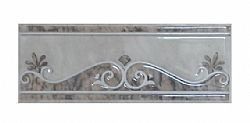 ΜΠΟΡΝΤΟΥΡΑ (LISTELLO) VERONA GRIS CENEFA 7,5X20 cm