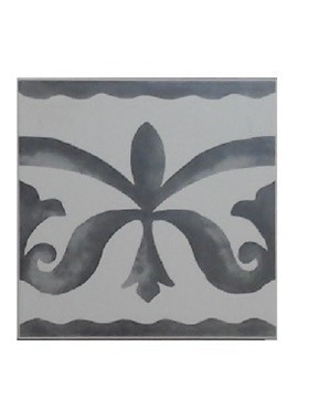 ΝΤΕΚΟΡ ΜΠΑΝΙΟΥ RONDA NEGRO CENEFA 20X20 cm