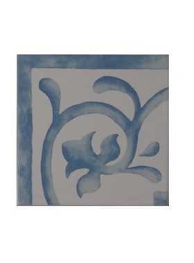 ΝΤΕΚΟΡ ΜΠΑΝΙΟΥ RONDA AZUL ANGULO 20X20 cm