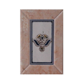 ΝΤΕΚΟΡ ΜΠΑΝΙΟΥ JUNCO ROSA 20X30 cm