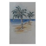 ΝΤΕΚΟΡ ΜΠΑΝΙΟΥ QUEEN ELIZABETH OASI/1 INSERTO 25X40 cm