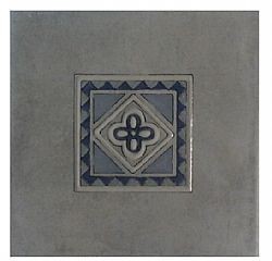 ΝΤΕΚΟΡ ΜΠΑΝΙΟΥ POLITEAMA FLOREALE AZZURRO INSERTO 20X20 cm