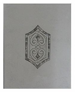 ΝΤΕΚΟΡ ΜΠΑΝΙΟΥ DORIS BIANCO 20X25 cm