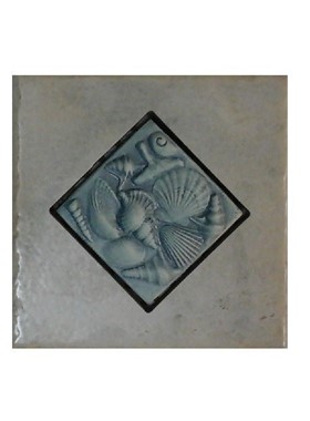 ΝΤΕΚΟΡ ΜΠΑΝΙΟΥ CAFOSCARI CONCHIGLIA S/1 16,5X16,5 cm