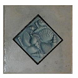 ΝΤΕΚΟΡ ΜΠΑΝΙΟΥ CAFOSCARI CONCHIGLIA S/1 16,5X16,5 cm