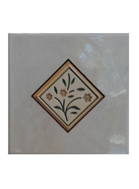 ΝΤΕΚΟΡ ΜΠΑΝΙΟΥ IRIDE STENCIL OCRA S/1 20X20 cm