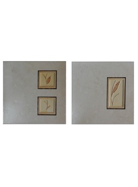 ΝΤΕΚΟΡ ΜΠΑΝΙΟΥ FRAGRANZA VANIGLIA ROSA S/2 20X20 cm