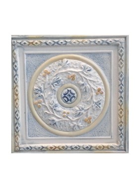 ΝΤΕΚΟΡ ΜΠΑΝΙΟΥ ATENE STRUT.AZZURRO OCRA 20X20 cm