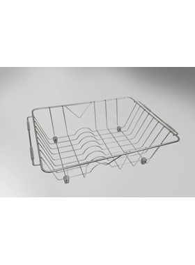 ΠΙΑΤΟΘΗΚΗ ΑΝΟΞΕΙΔΩΤΗ ΚΡΕΜΑΣΤΗ (ΚΑΛΑΘΙ) W14 (43,5Χ32cm)
