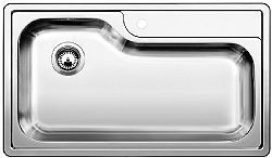 BLANCO PLENTA 9 (86X50) - ΝΕΡΟΧΥΤΗΣ INOX ΛΕΙΟΣ ΕΝΘΕΤΟΣ 514029