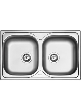 FORTINOX VALLEY 25200 (80x50) - ΝΕΡΟΧΥΤΗΣ INOX ΛΕΙΟΣ ΕΝΘΕΤΟΣ