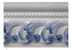 ΜΠΟΡΝΤΟΥΡΑ (LISTELLO) BIANCO BRILLO MARE 200 13X20 cm