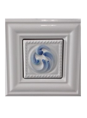 ΝΤΕΚΟΡ ΜΠΑΝΙΟΥ BIANCO BRILLO MARE 20X20 cm