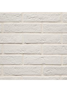 BRICK WHITE NY 6X25 - ΠΛΑΚΑΚΙ ΚΟΥΖΙΝΑΣ ΛΕΥΚΟ ΤΟΥΒΛΑΚΙ