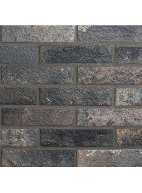 BRICK DARK BR 6X25 - ΠΛΑΚΑΚΙ ΚΟΥΖΙΝΑΣ ΣΕ ΣΤΥΛ ΤΟΥΒΛΑΚΙ