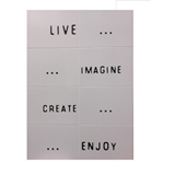 ΝΤΕΚΟΡ ΜΠΑΝΙΟΥ ΠΑΡΑΣΤΑΣΗ LIVE 83X120 cm