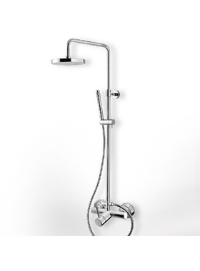 EURORAMA TONDA 145065 - ΣΤΗΛΗ ΝΤΟΥΣ 2 ΕΞΟΔΩΝ ΧΡΩΜΕ (ΥΨΟΣ 83-144CM)