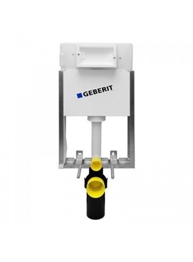 GEBERIT DELTA 110.100.00.1 - ΚΑΖΑΝΑΚΙ ΕΝΤΟΙΧΙΣΜΕΝΟ ΓΙΑ ΚΡΕΜΑΣΤΗ ΛΕΚΑΝΗ (ΔΙΠΛΟ ΤΟΥΒΛΟ)