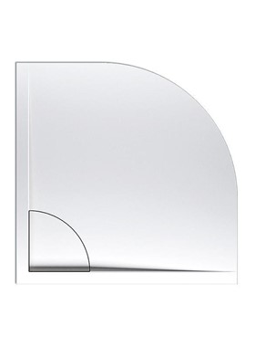 SIRENE FLOW FQ8080 (80x80x5 cm) - ΝΤΟΥΣΙΕΡΑ ΑΚΡΥΛΙΚΗ ΜΕ ΚΑΠΑΚΙ ΒΑΛΒΙΔΑΣ