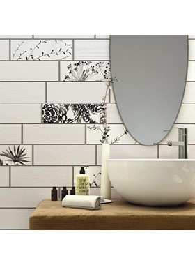 IRIS AURA COOL GLOSSY 10X30 - ΠΛΑΚΑΚΙ ΜΠΑΝΙΟΥ ΓΥΑΛΙΣΤΕΡΟ