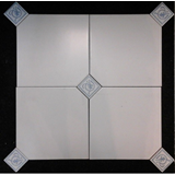 RONDA BLANCO EXAGONAL ΜΕ ΤΑΚΑΚΙ - ΠΛΑΚΙΔΙΟ ΜΠΑΝΙΟΥ 20X20 MADE IN SPAIN