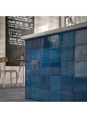 MAIOLICA MARE 20X20 - ΠΛΑΚΑΚΙ ΜΠΑΝΙΟΥ ΓΥΑΛΙΣΤΕΡΟ ΣΕ ΣΤΥΛ CRAQUELE