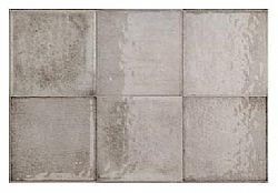 MAIOLICA GRIGIO 20X20 - ΠΛΑΚΑΚΙ ΜΠΑΝΙΟΥ ΓΥΑΛΙΣΤΕΡΟ ΣΕ ΣΤΥΛ CRAQUELE