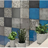 MAIOLICA MIX 20X20 - ΠΛΑΚΑΚΙ ΜΠΑΝΙΟΥ ΓΥΑΛΙΣΤΕΡΟ ΣΕ ΣΤΥΛ CRAQUELE