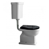 GSI CLASSIC 871100MNC - ΛΕΚΑΝΗ MEDIUM LEVEL ΥΠ/ΟΑ 73cm ΜΕ ΚΑΘΙΣΜΑ SOFT CLOSE ΜΑΥΡΟ