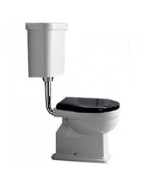 GSI CLASSIC 871100MNC - ΛΕΚΑΝΗ MEDIUM LEVEL ΥΠ/ΟΑ 73cm ΜΕ ΚΑΘΙΣΜΑ SOFT CLOSE ΜΑΥΡΟ