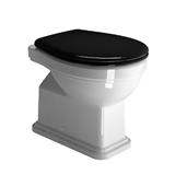 GSI CLASSIC 871100NC - ΛΕΚΑΝΗ ΥΠ/ΟΑ 54X37 ΜΕ ΚΑΘΙΣΜΑ SOFT CLOSE ΜΑΥΡΟ