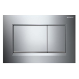 GEBERIT SIGMA 30 DUAL FLUSH 115.883.KH.1 - ΓΥΑΛΙΣΤΕΡΗ ΠΛΑΚΕΤΑ ΜΕ ΜΑΤ ΛΕΠΤΟΜΕΡΕΙΑ