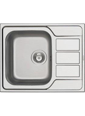PYRAMIS ATHENA 1B1D (62x50) - ΝΕΡΟΧΥΤΗΣ INOX ΛΕΙΟΣ ΣΑΤΙΝΕ ΕΝΘΕΤΟΣ
