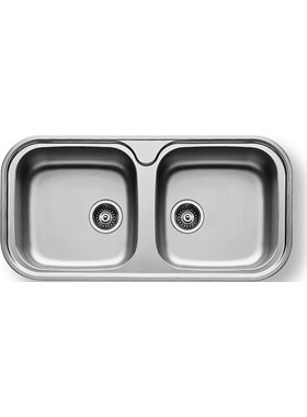 PYRAMIS JUMBO TWIN 2B (96x48) - ΝΕΡΟΧΥΤΗΣ INOX ΛΕΙΟΣ ΕΝΘΕΤΟΣ