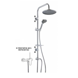 PAINI RS - ΣΤΗΛΗ MADE IN ITALY ΜΕ ΣΤΡΟΓΓΥΛΗ ΚΕΦΑΛΗ ΝΤΟΥΣ ABS Φ24cm