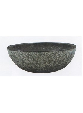 ROTODA NERO Φ40 x H15 cm - ΠΕΤΡΙΝΟΣ ΝΙΠΤΗΡΑΣ ΕΠΙΤΡΑΠΕΖΙΟΣ ΣΤΡΟΓΓΥΛΟΣ