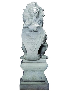 VEGLIANTE GUARDIA 60X60X160cm ΛΙΟΝΤΑΡΙ - ΓΛΥΠΤO ΑΠΟ ΦΥΣΙΚΟ ΜΑΡΜΑΡΟ