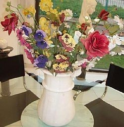 ΑΝΘΟΔΟΧΕΙΟ Φ20 Χ Η30cm ΑΠΟ ΛΕΥΚΟ ΜΑΡΜΑΡΟ