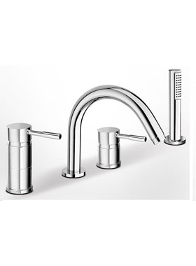 LA TORRE TECH 12870 - ΜΠΑΤΑΡΙΑ ΛΟΥΤΡΟΥ 4 ΟΠΩΝ ΕΠΙΚΑΘΗΜΕΝΗ ΧΡΩΜΕ