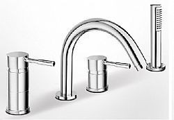 LA TORRE TECH 12870 - ΜΠΑΤΑΡΙΑ ΛΟΥΤΡΟΥ 4 ΟΠΩΝ ΕΠΙΚΑΘΗΜΕΝΗ ΧΡΩΜΕ