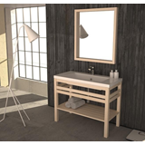 SAVVOPOULOS PURE WOOD (V1) 86X51CM - ΕΠΙΠΛΑ ΜΠΑΝΙΟΥ ΣΕ ΞΥΛΟ Ή ΛΑΚΑ