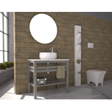 SAVVOPOULOS PURE WOOD (V2) 106X51CM - ΕΠΙΠΛΑ ΜΠΑΝΙΟΥ ΣΕ ΞΥΛΟ Ή ΛΑΚΑ